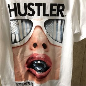 Reason Brand Hustler collab T-Shirt Limited Edition size Men’s M.